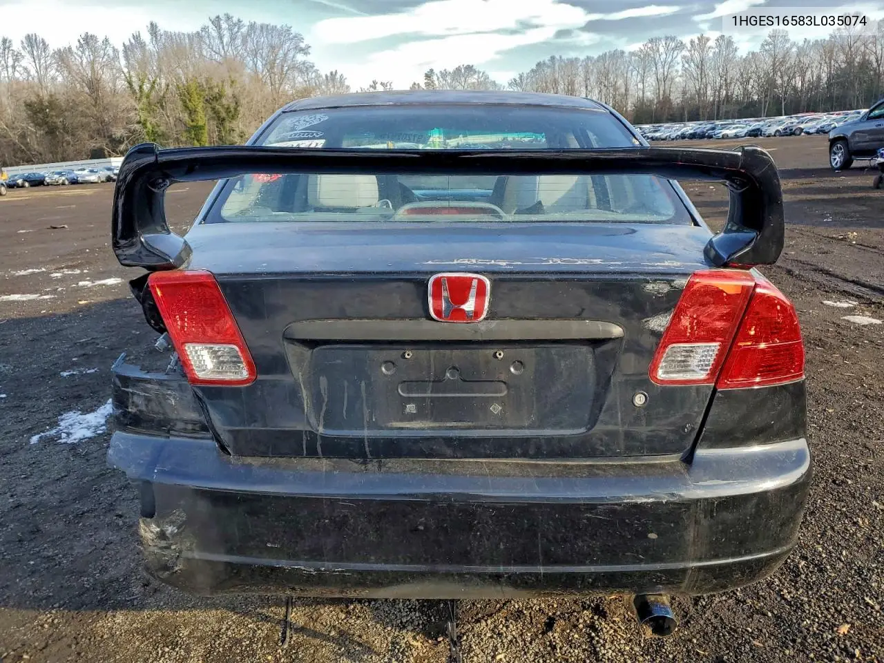 1HGES16583L035074 2003 Honda Civic Lx