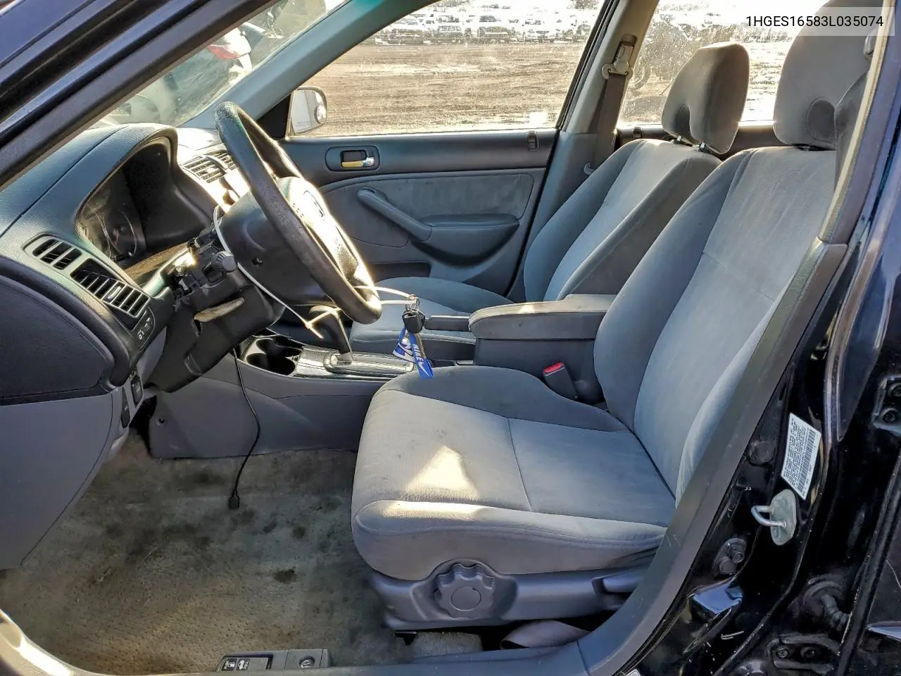 1HGES16583L035074 2003 Honda Civic Lx