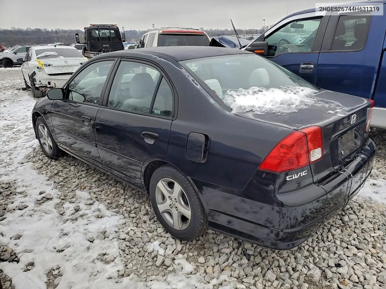 2HGES26744H631319 2004 Honda Civic Ex
