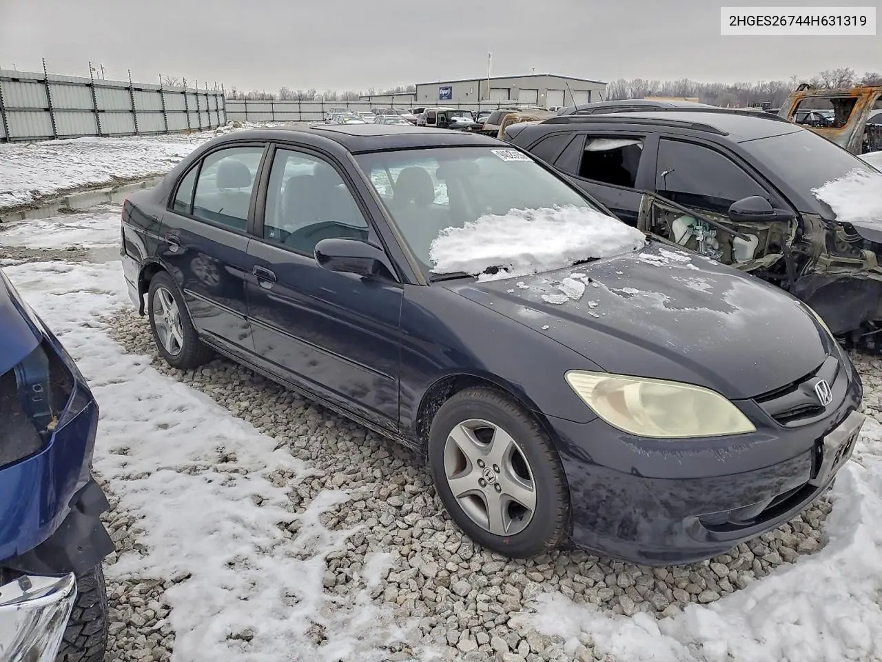 2HGES26744H631319 2004 Honda Civic Ex