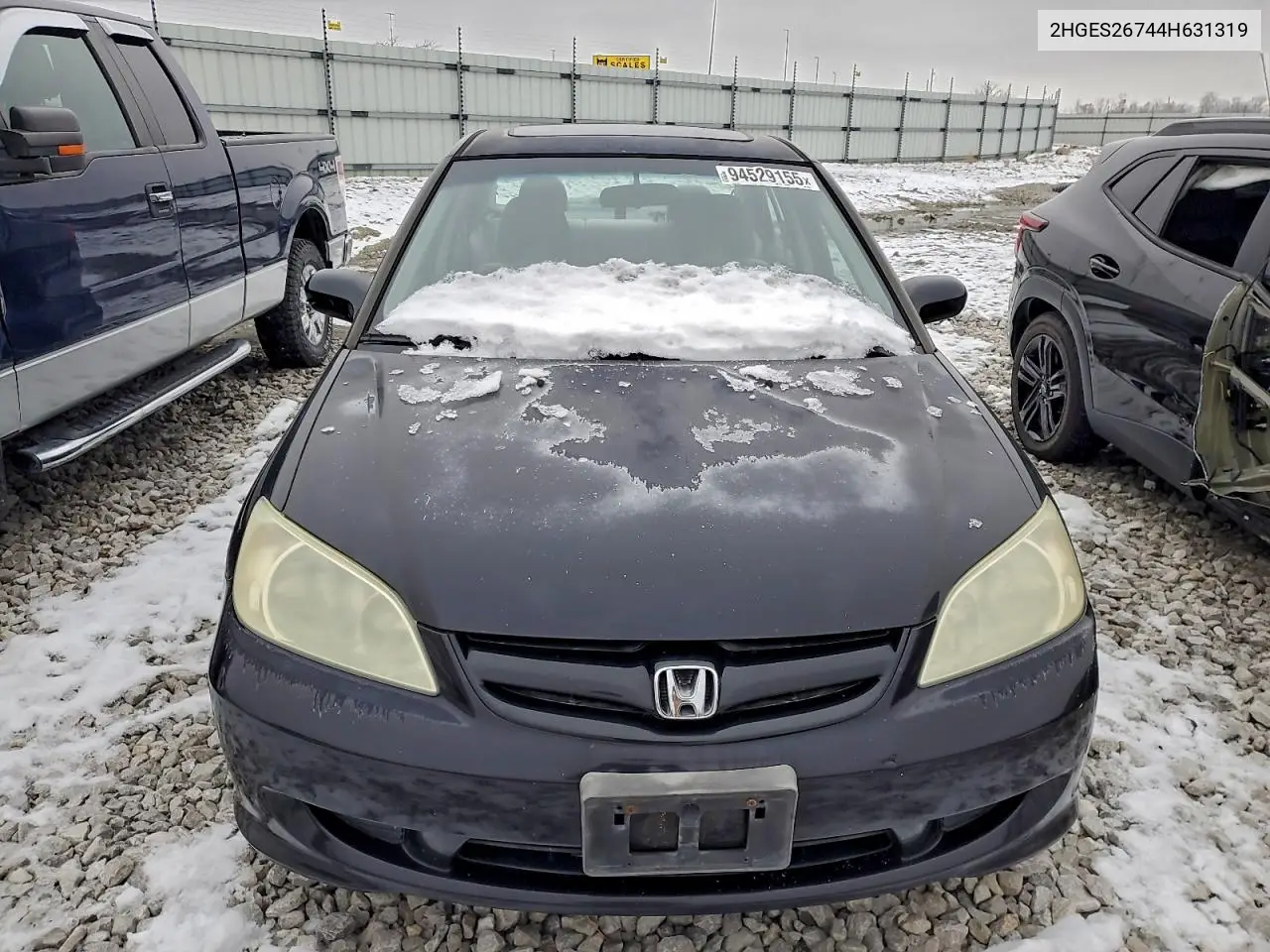 2HGES26744H631319 2004 Honda Civic Ex