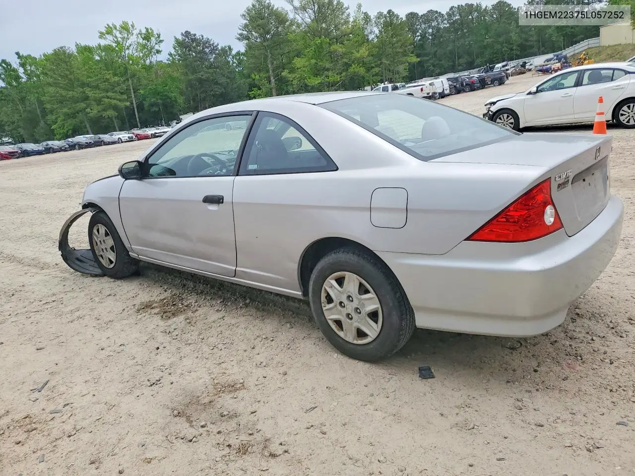 1HGEM22375L057252 2005 Honda Civic Dx Vp