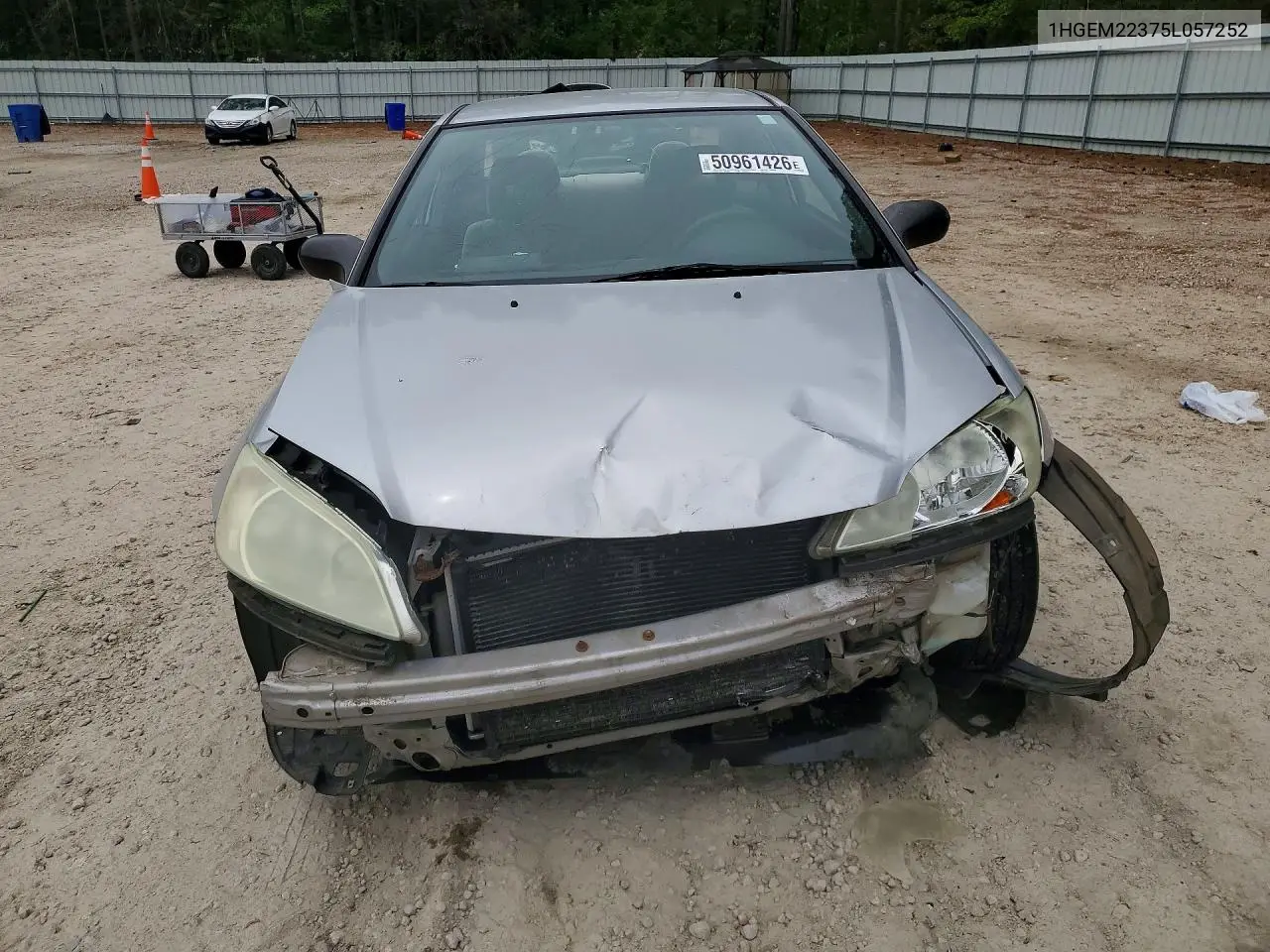 1HGEM22375L057252 2005 Honda Civic Dx Vp