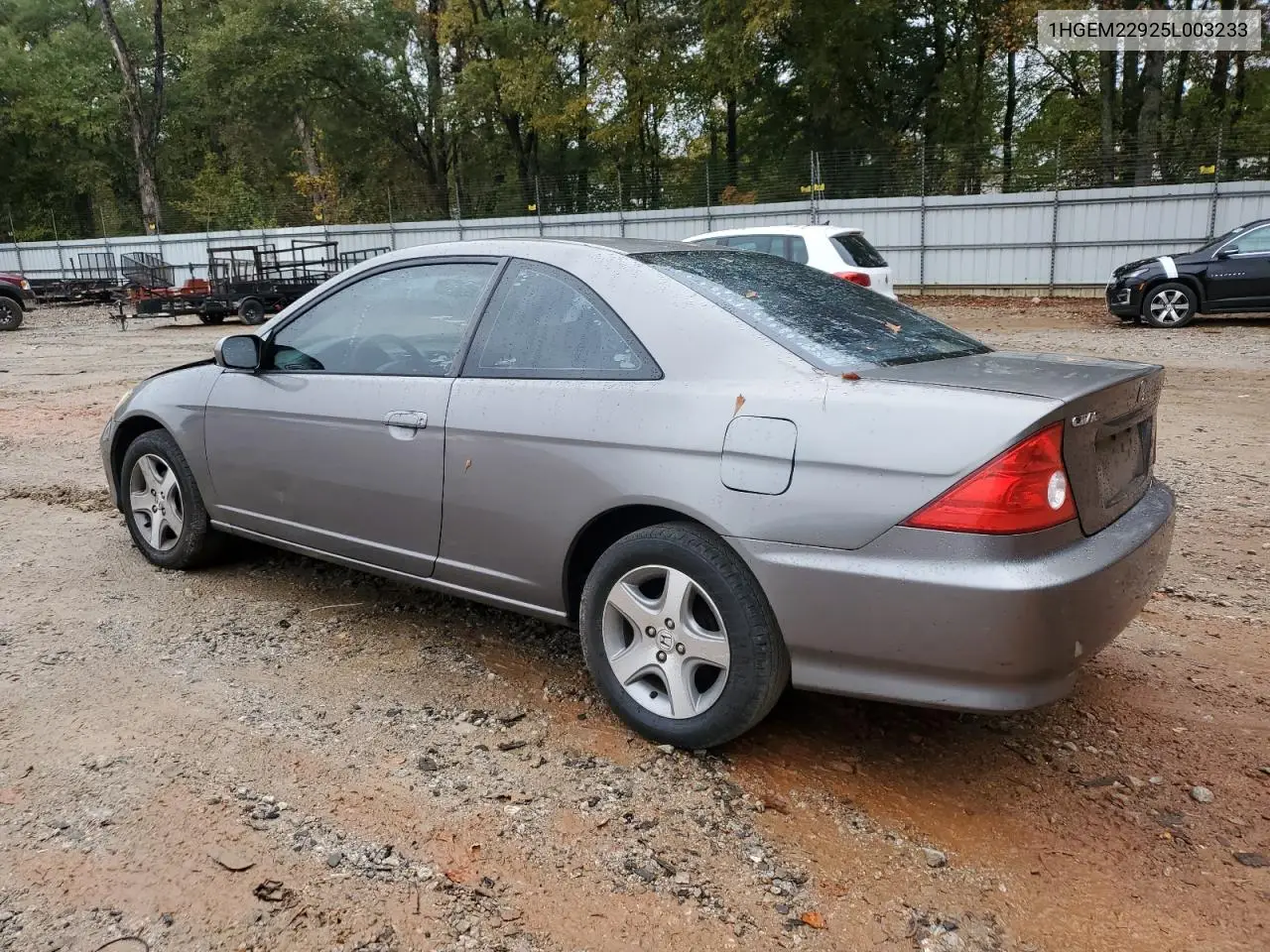1HGEM22925L003233 2005 Honda Civic Ex