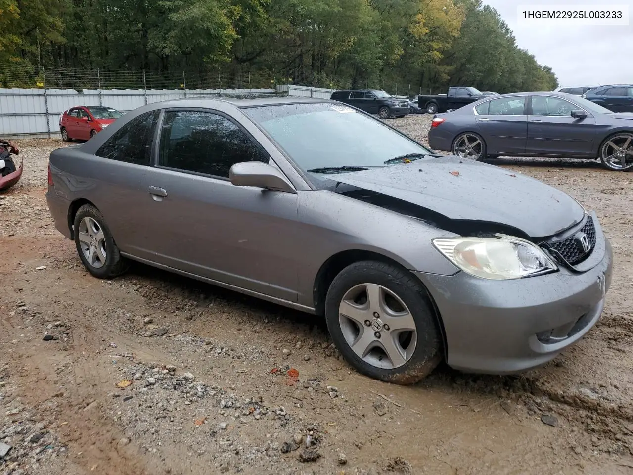 1HGEM22925L003233 2005 Honda Civic Ex