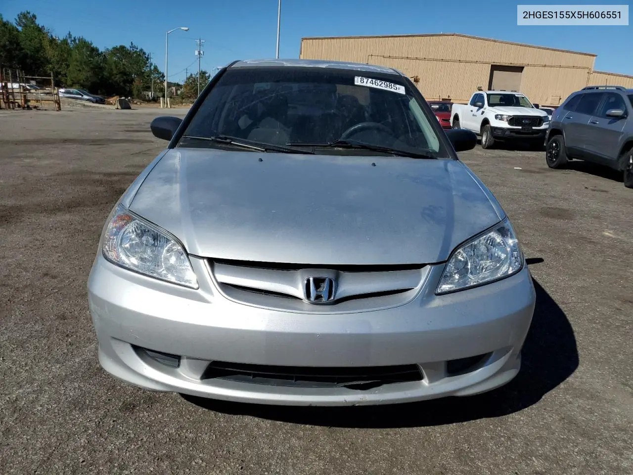 2HGES155X5H606551 2005 Honda Civic Lx