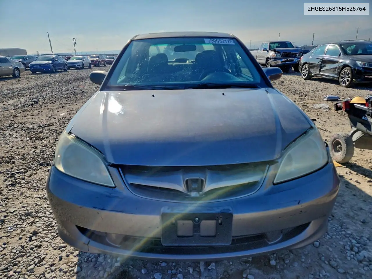 2HGES26815H526764 2005 Honda Civic Ex