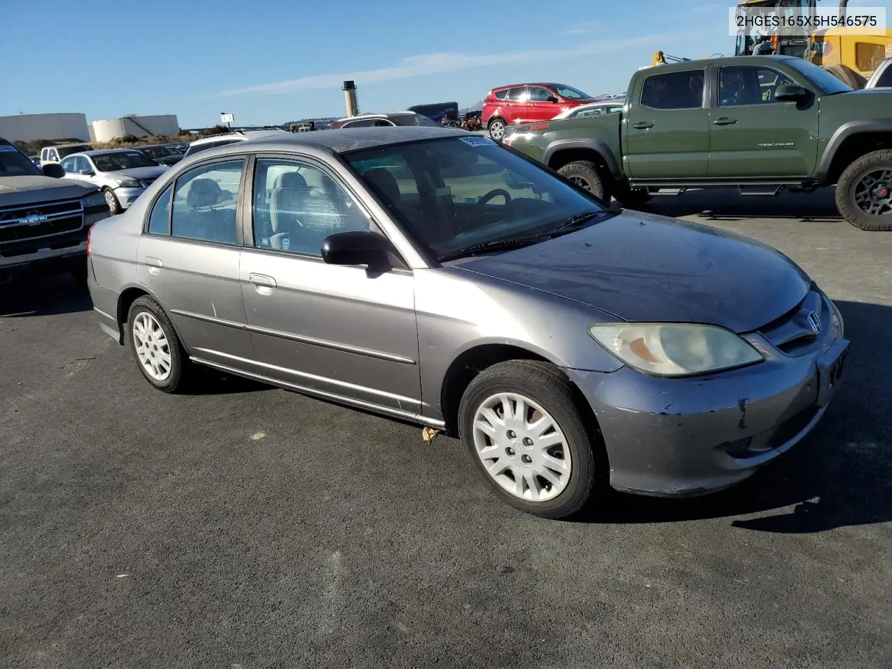 2HGES165X5H546575 2005 Honda Civic Lx