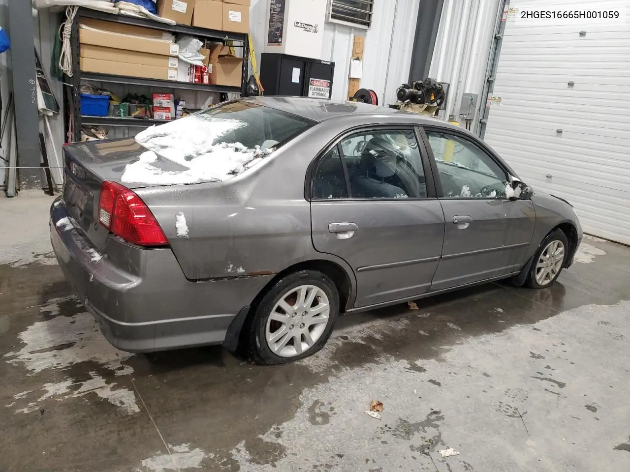 2HGES16665H001059 2005 Honda Civic Lx