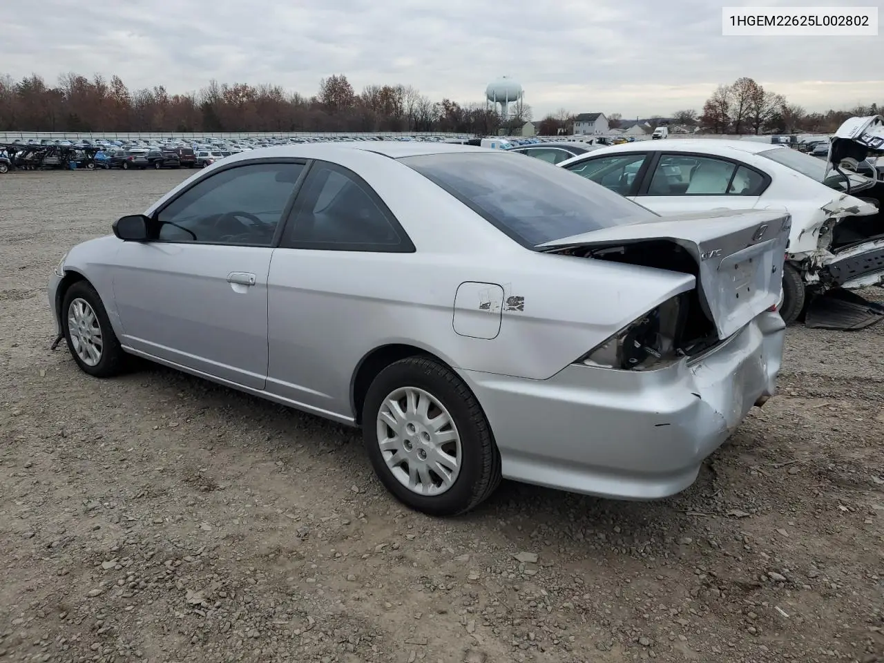 1HGEM22625L002802 2005 Honda Civic Lx
