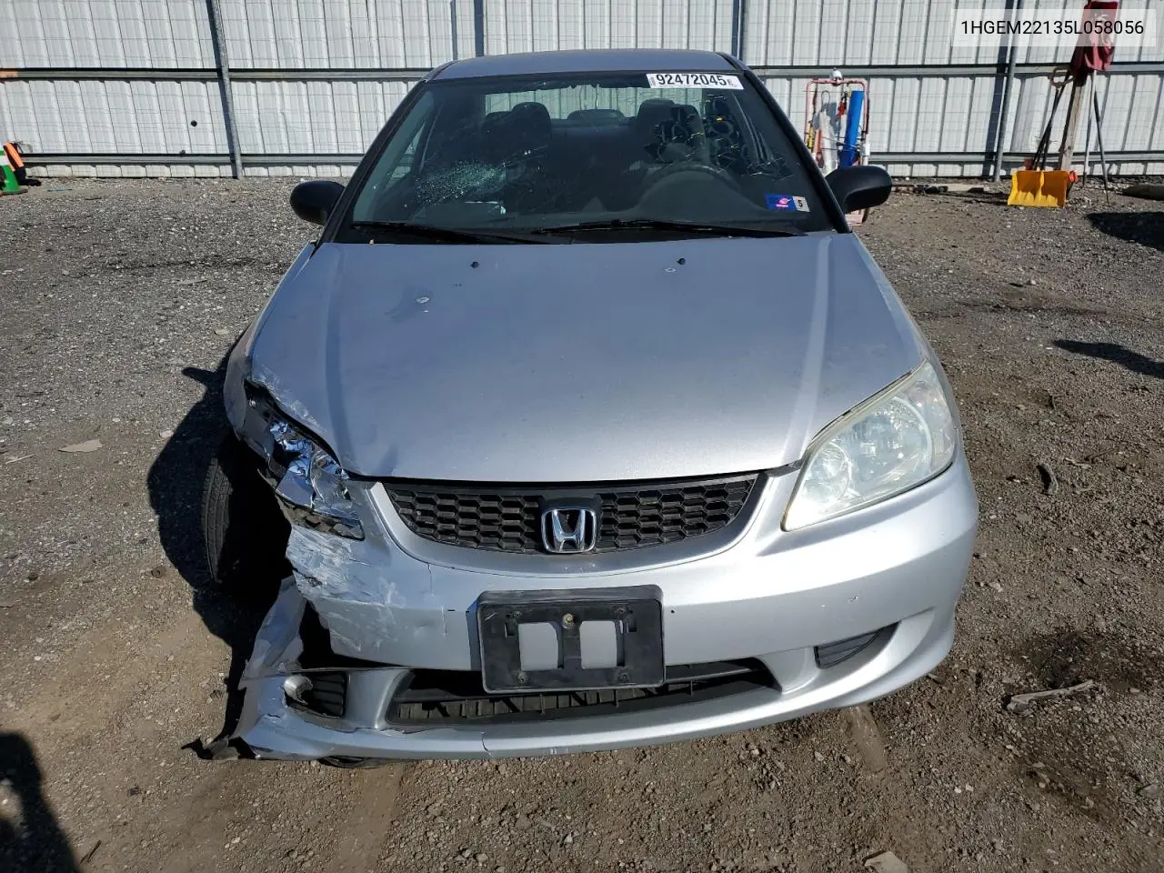 1HGEM22135L058056 2005 Honda Civic Dx Vp