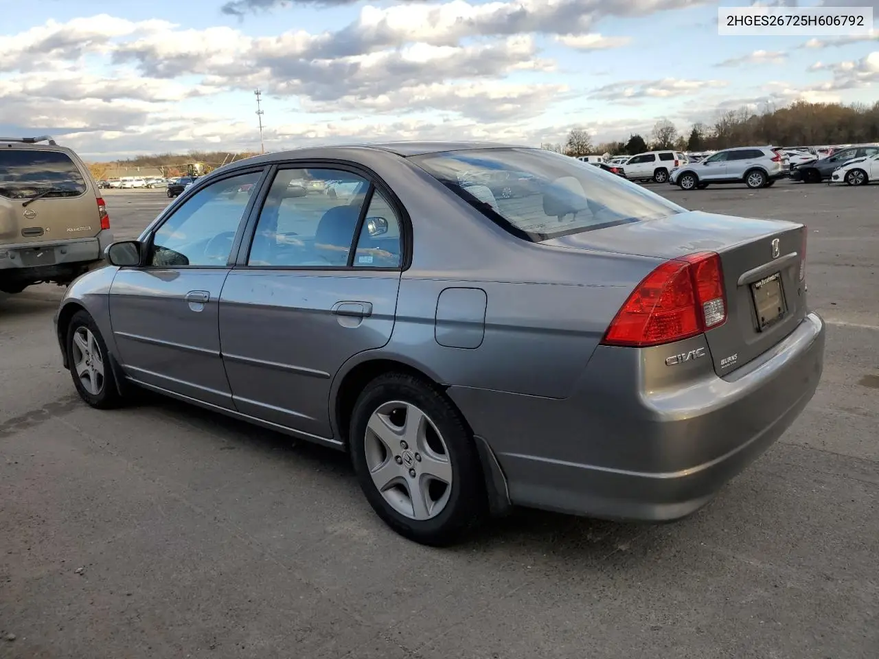 2HGES26725H606792 2005 Honda Civic Ex