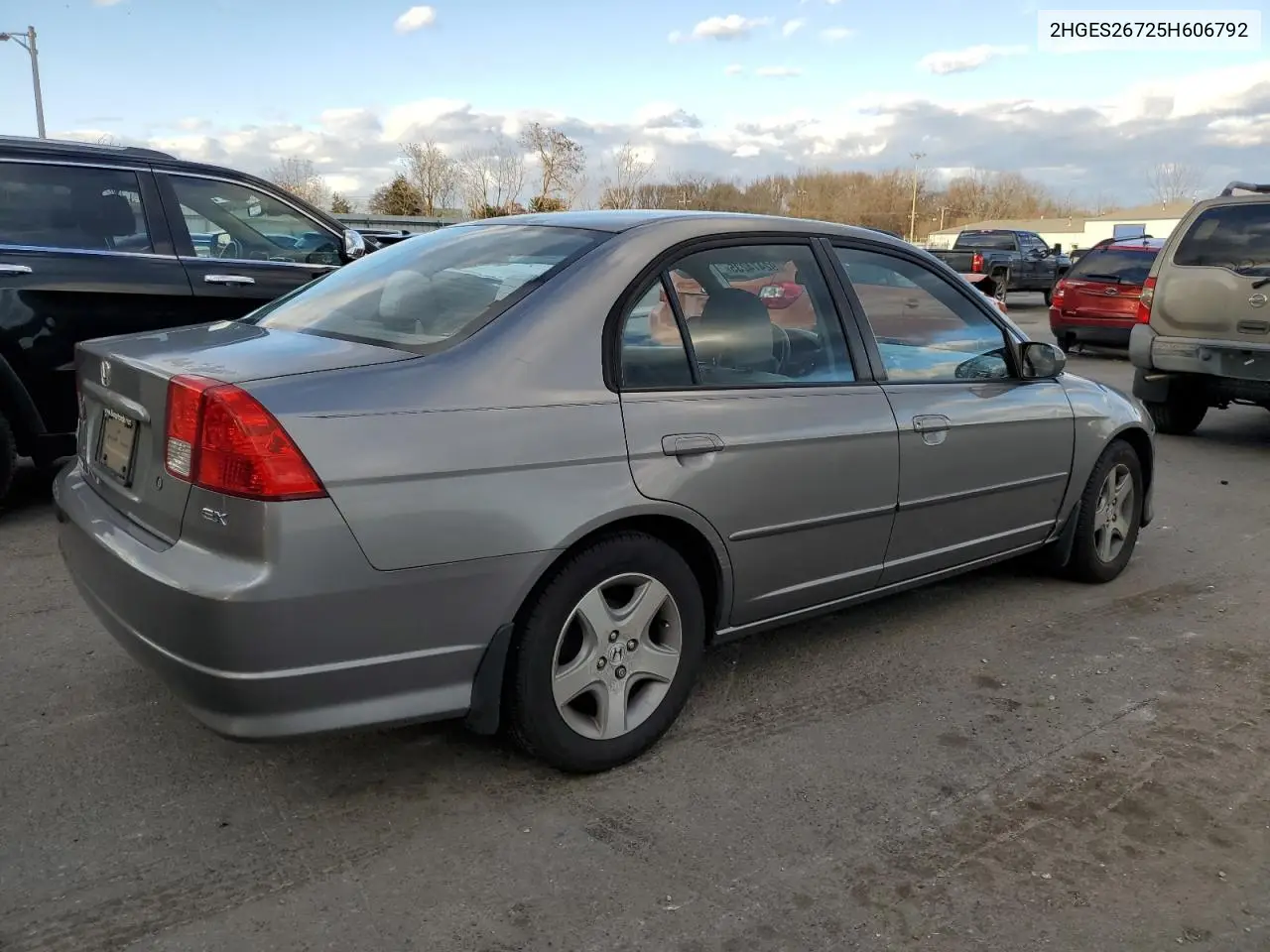2HGES26725H606792 2005 Honda Civic Ex