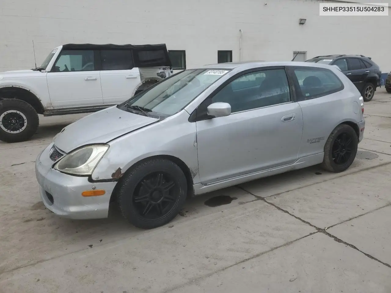 SHHEP33515U504283 2005 Honda Civic Si