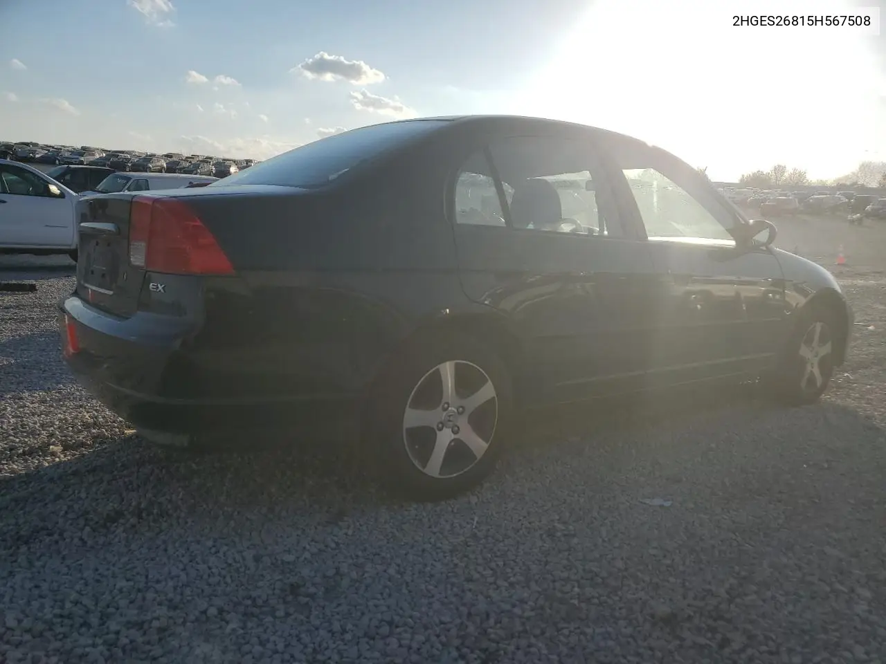 2HGES26815H567508 2005 Honda Civic Ex