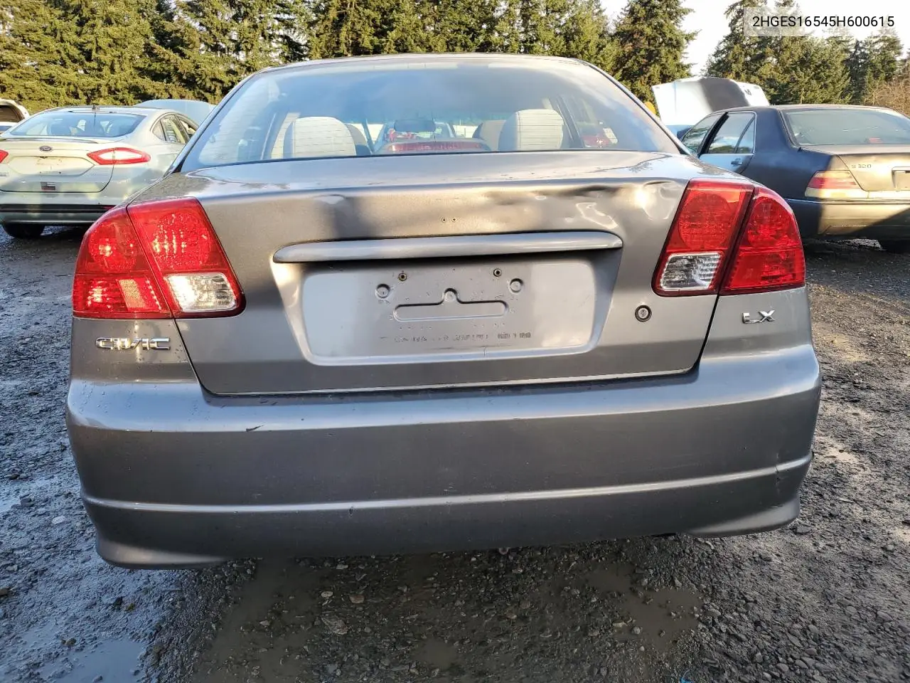 2HGES16545H600615 2005 Honda Civic Lx