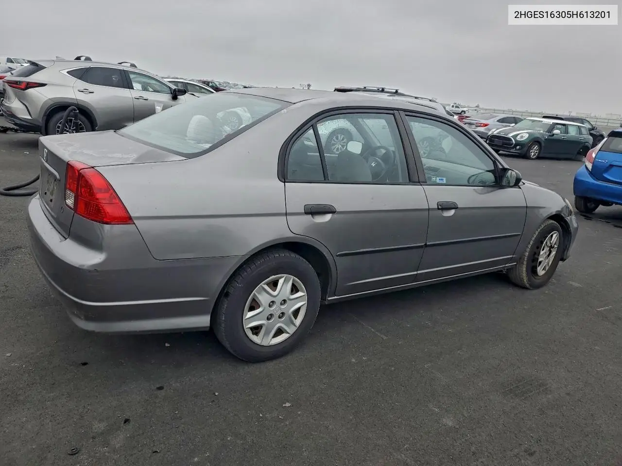 2HGES16305H613201 2005 Honda Civic Dx Vp