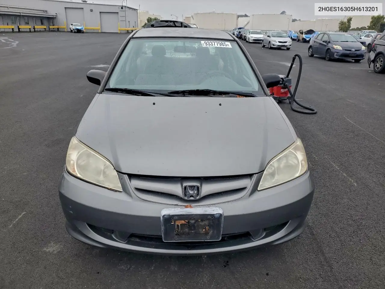 2HGES16305H613201 2005 Honda Civic Dx Vp
