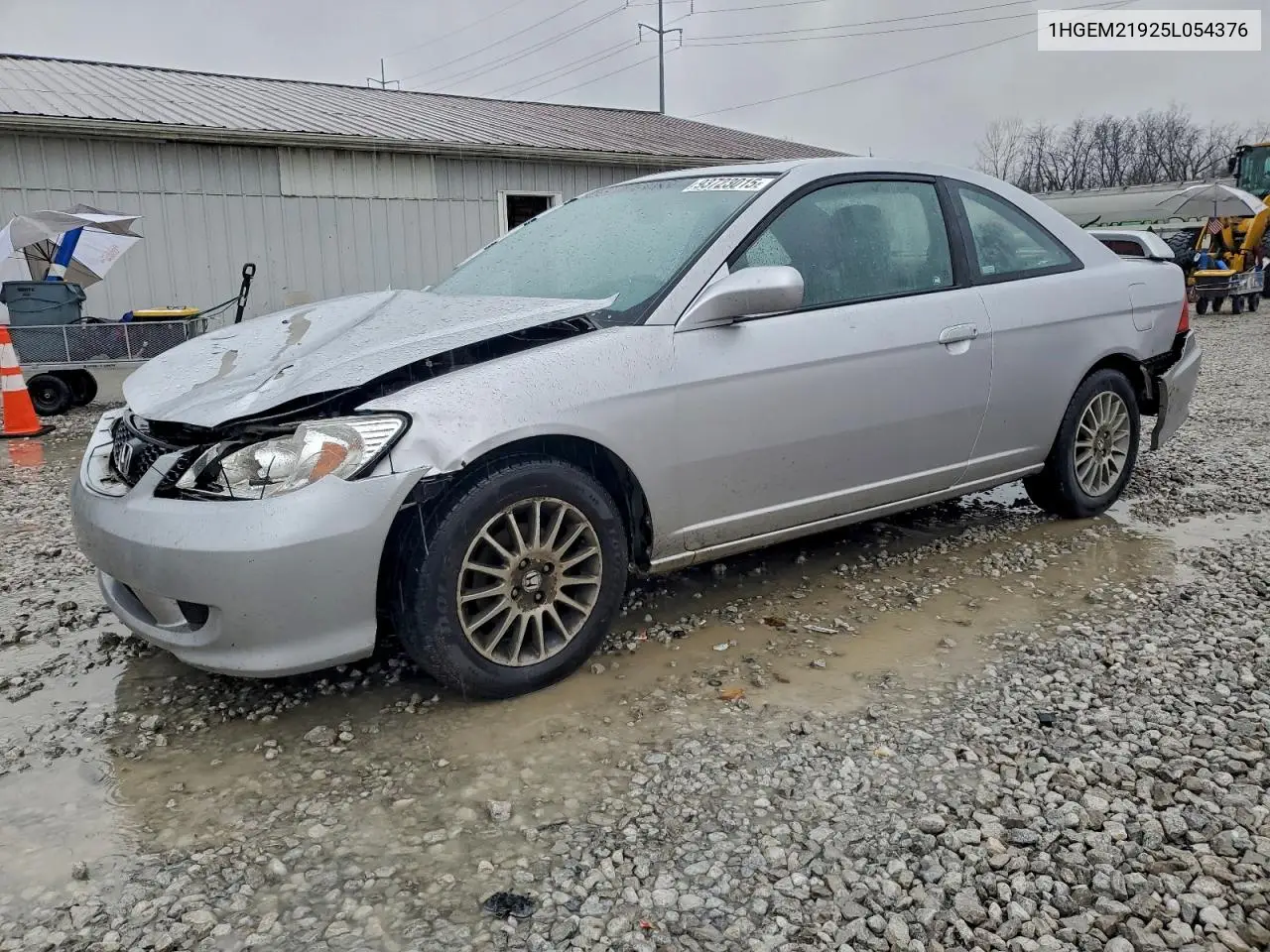 1HGEM21925L054376 2005 Honda Civic Ex
