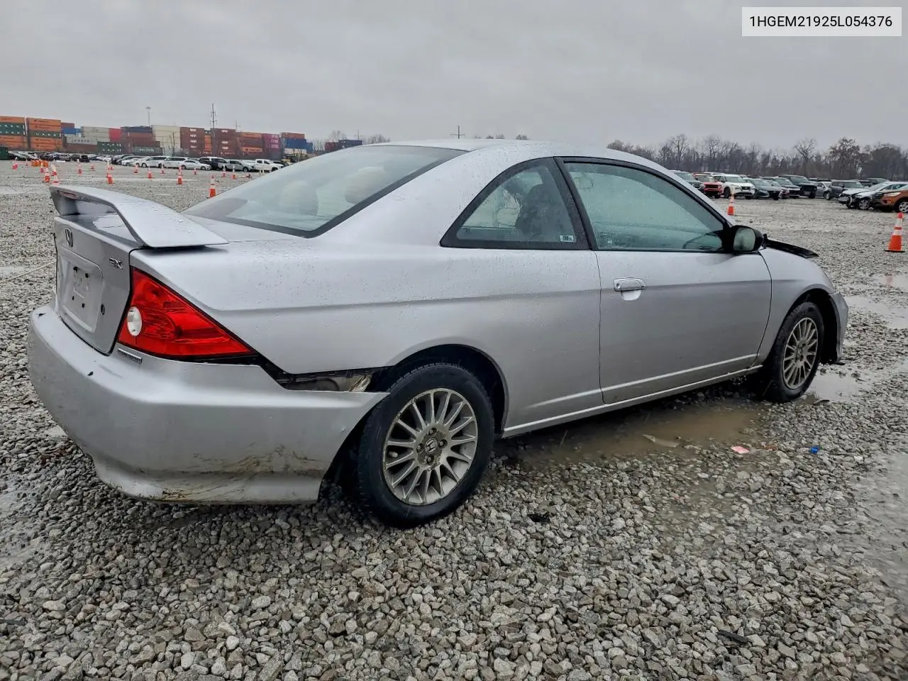 1HGEM21925L054376 2005 Honda Civic Ex