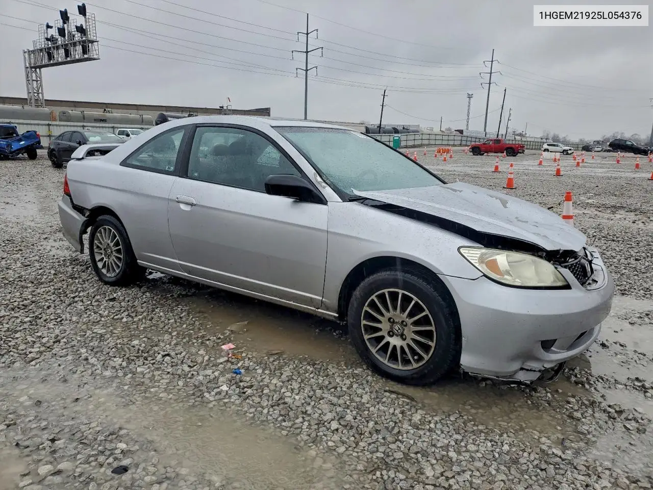 1HGEM21925L054376 2005 Honda Civic Ex