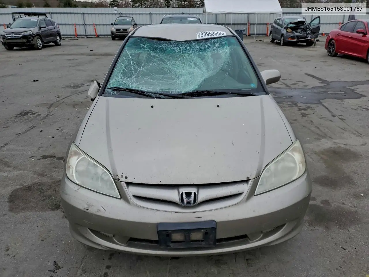 JHMES16515S001757 2005 Honda Civic Lx