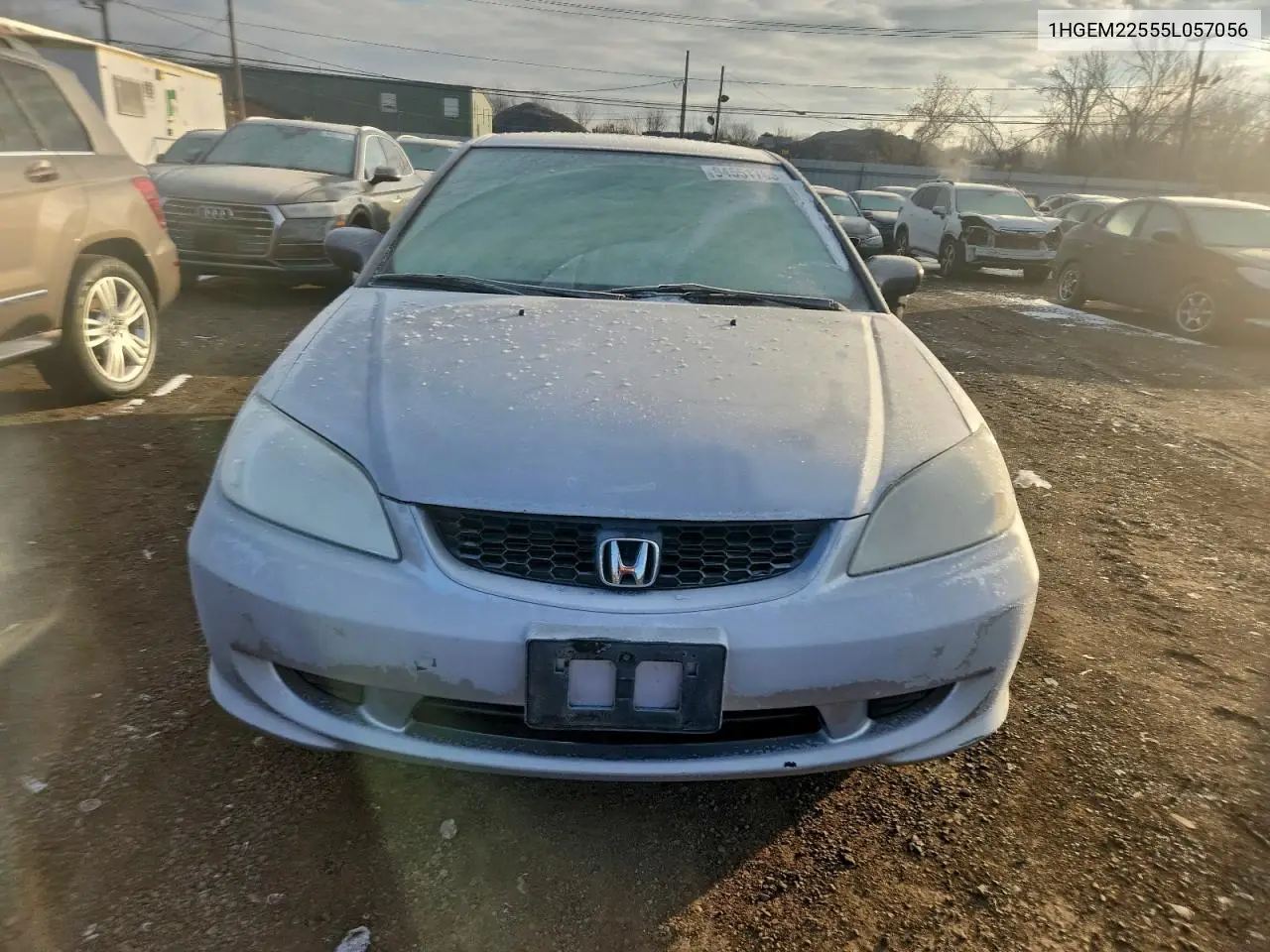 1HGEM22555L057056 2005 Honda Civic Lx