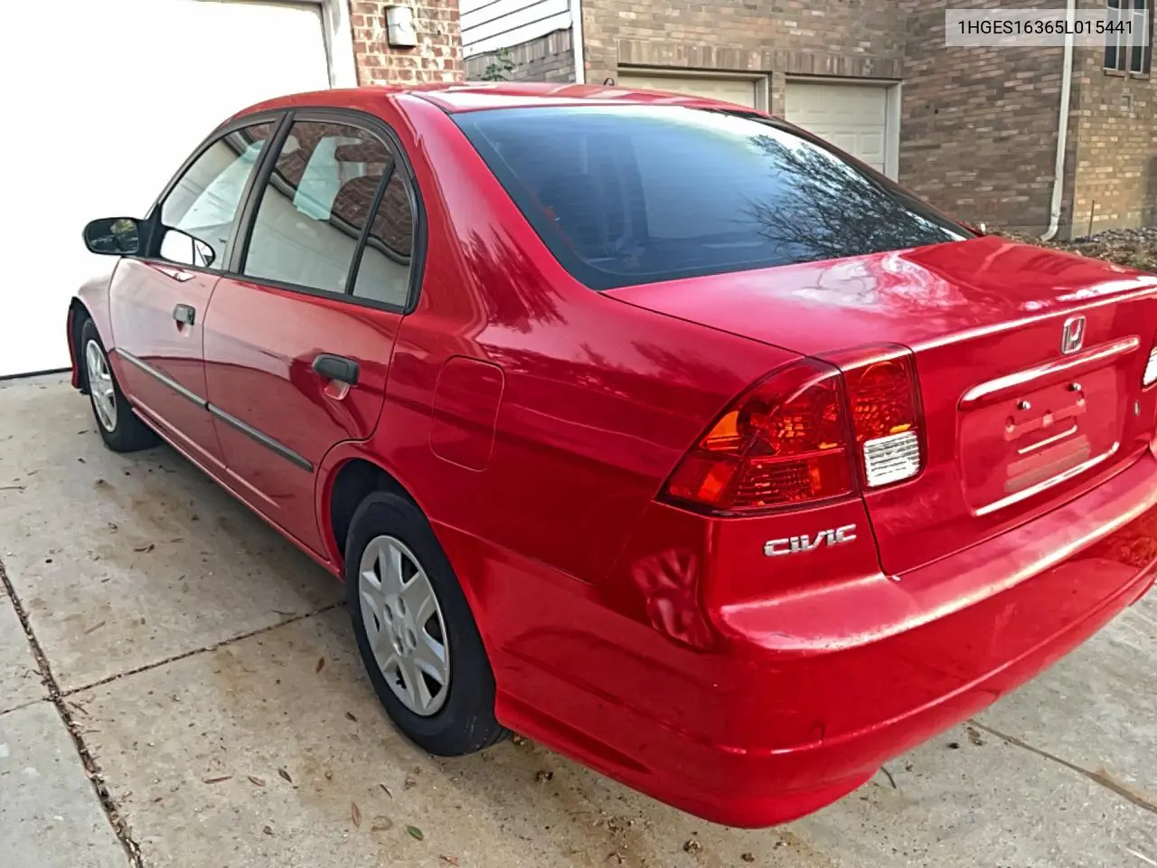 1HGES16365L015441 2005 Honda Civic Dx Vp