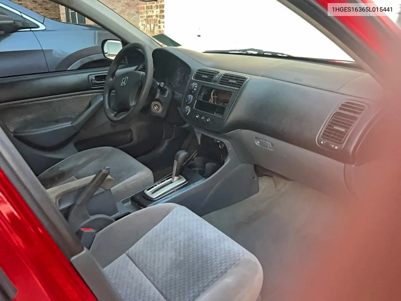 1HGES16365L015441 2005 Honda Civic Dx Vp