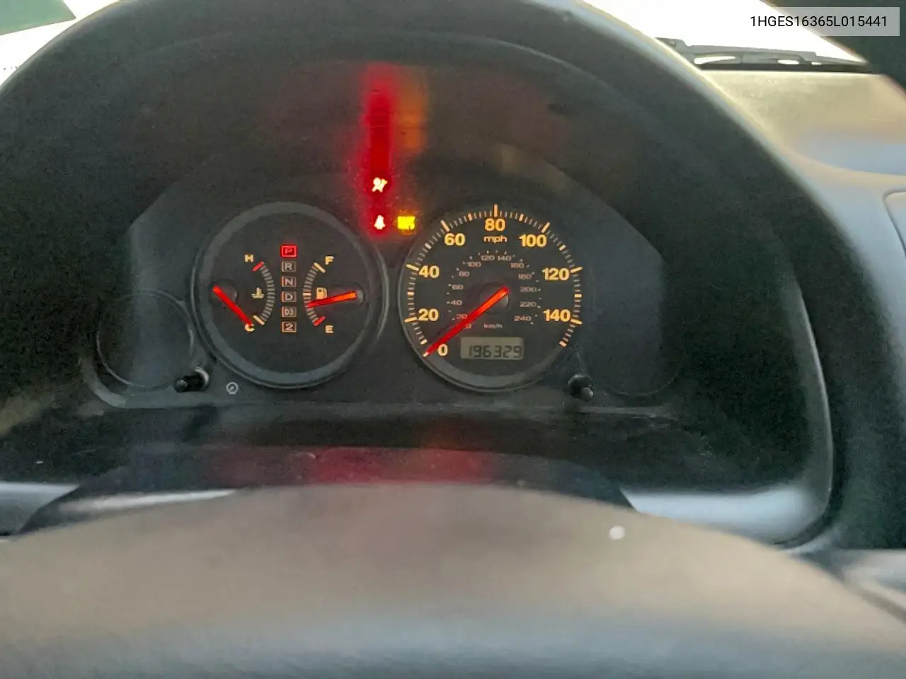 1HGES16365L015441 2005 Honda Civic Dx Vp