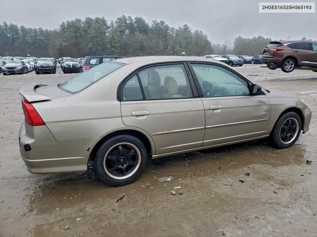2HGES16535H565193 2005 Honda Civic Lx