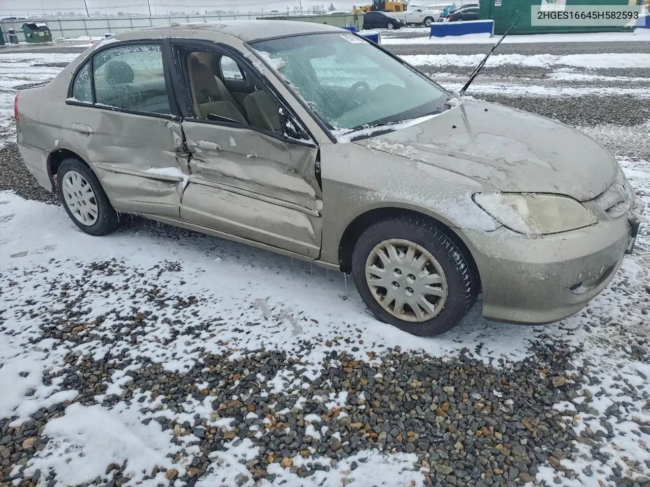 2HGES16645H582593 2005 Honda Civic Lx