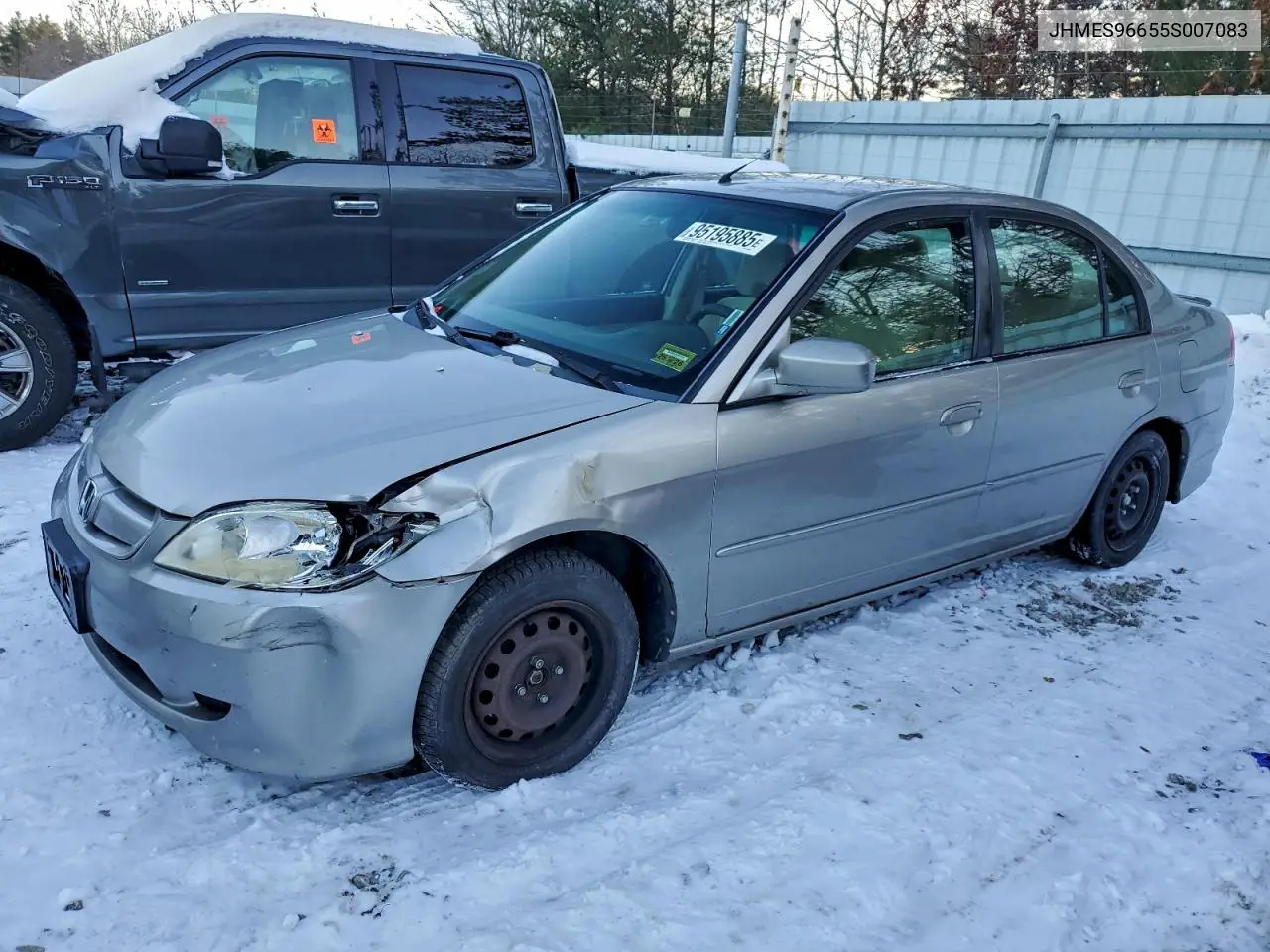 JHMES96655S007083 2005 Honda Civic Hybrid