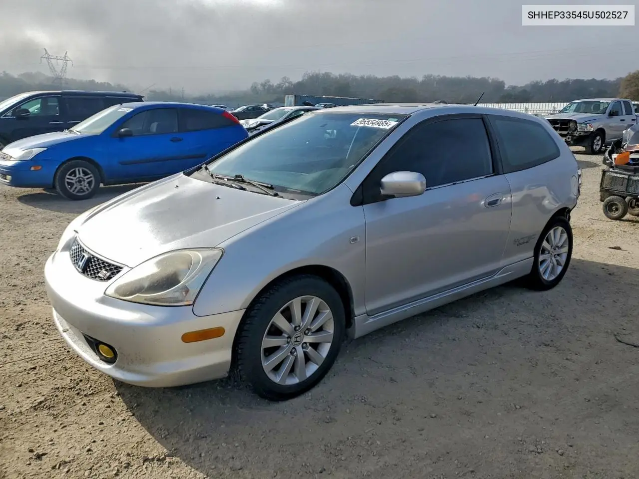 SHHEP33545U502527 2005 Honda Civic Si