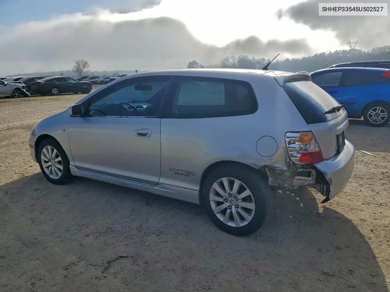 SHHEP33545U502527 2005 Honda Civic Si