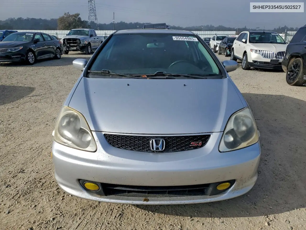 SHHEP33545U502527 2005 Honda Civic Si
