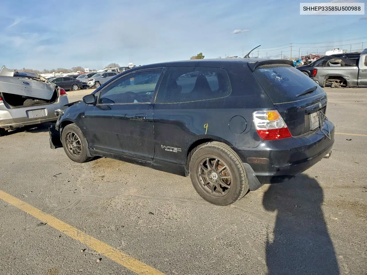 SHHEP33585U500988 2005 Honda Civic Si