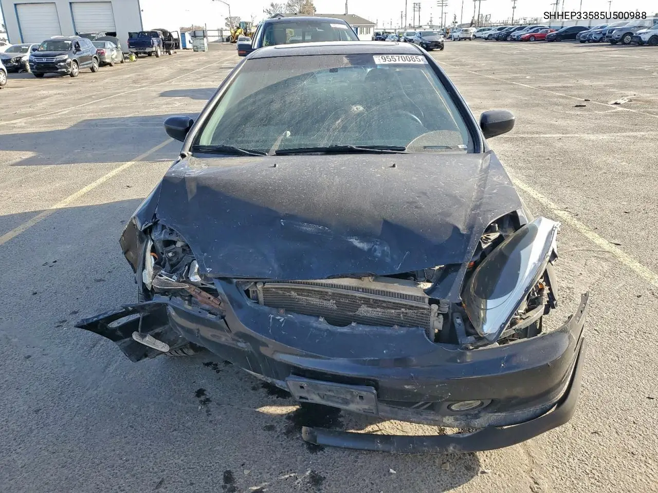 SHHEP33585U500988 2005 Honda Civic Si