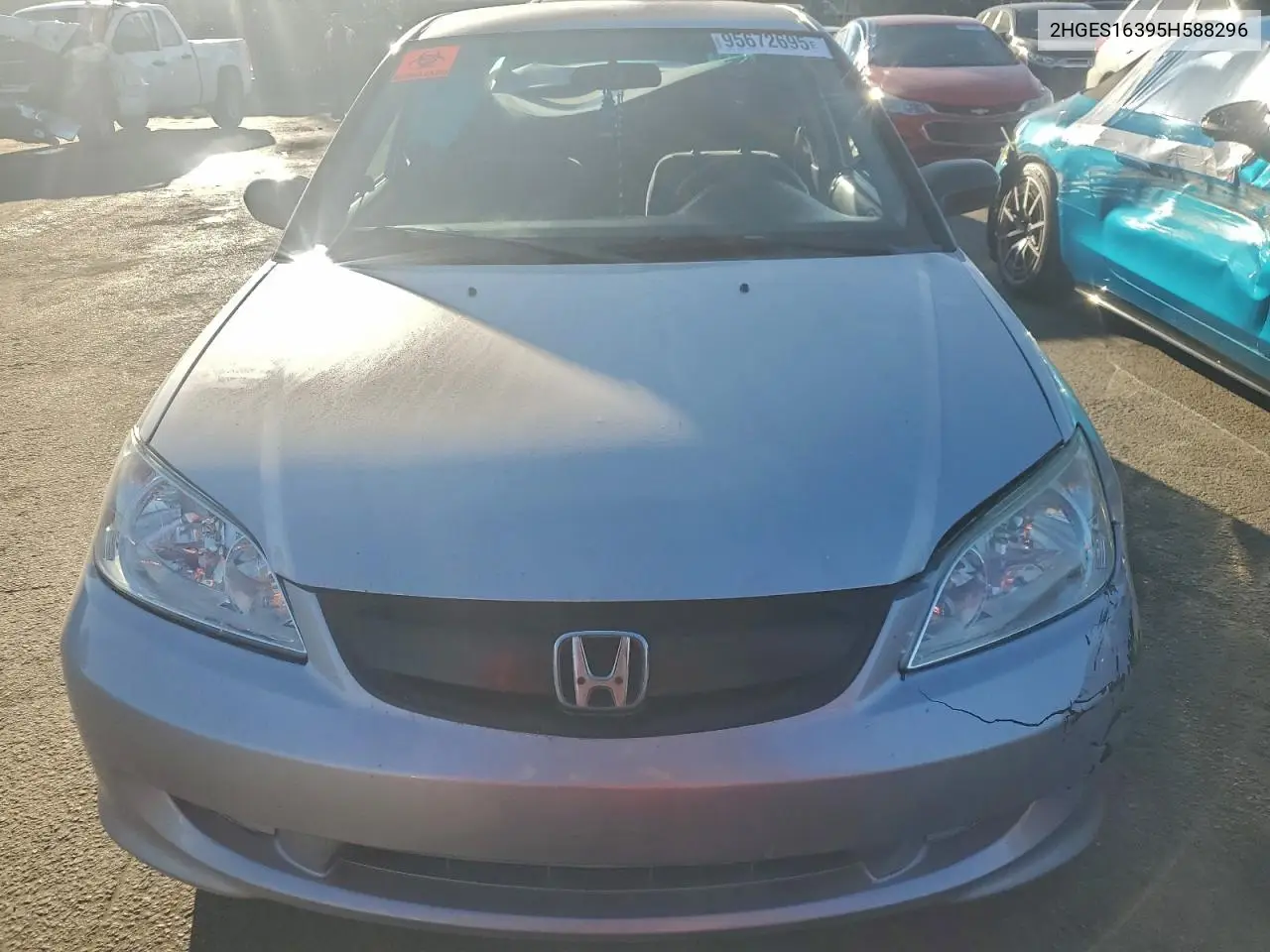 2HGES16395H588296 2005 Honda Civic Dx Vp