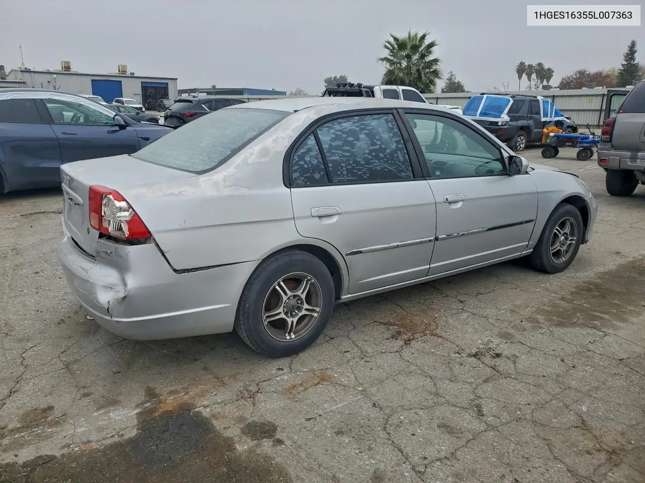 1HGES16355L007363 2005 Honda Civic Dx Vp
