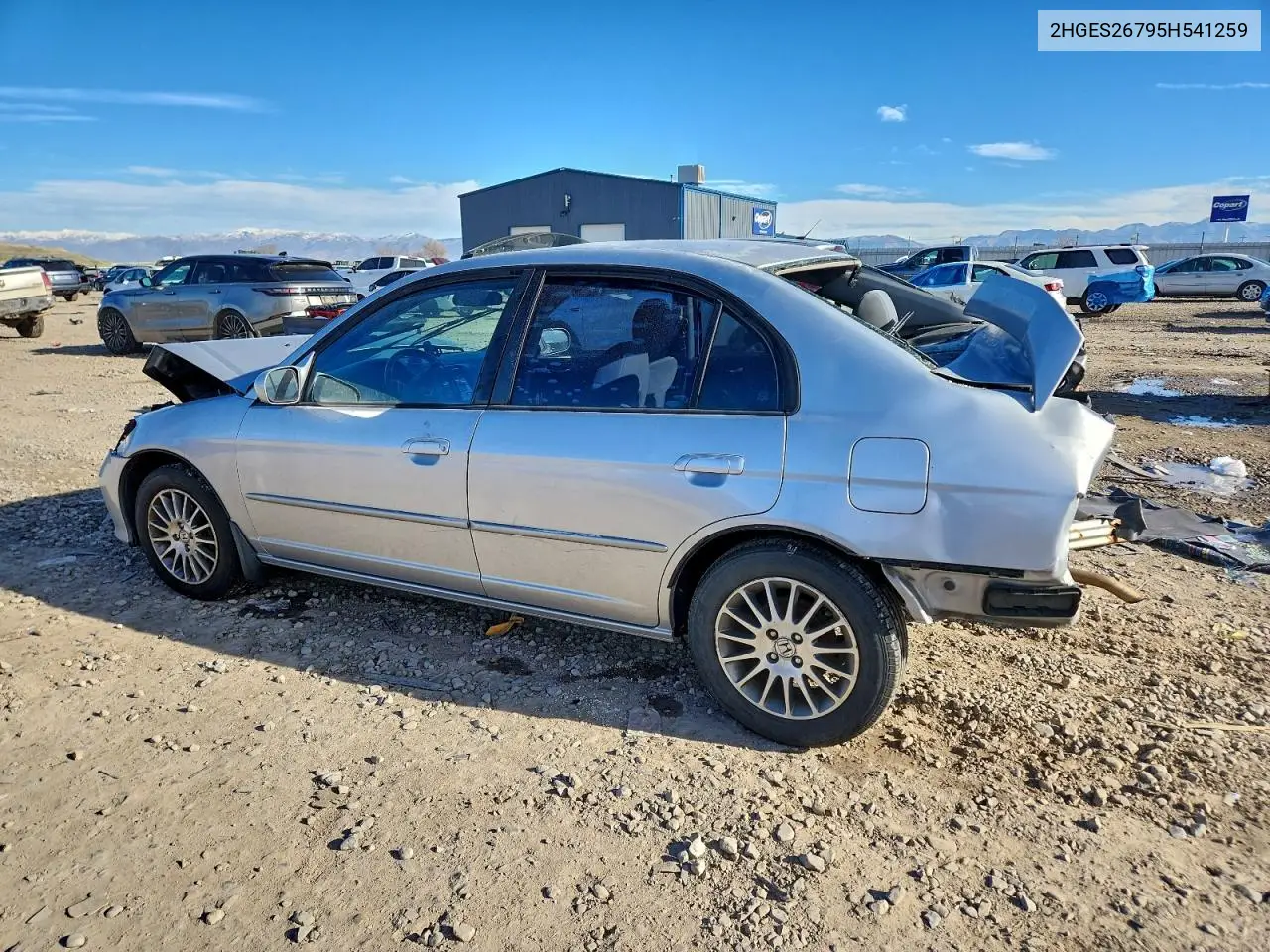 2HGES26795H541259 2005 Honda Civic Ex