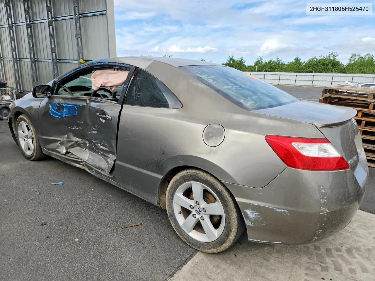 2HGFG11806H525470 2006 Honda Civic Ex