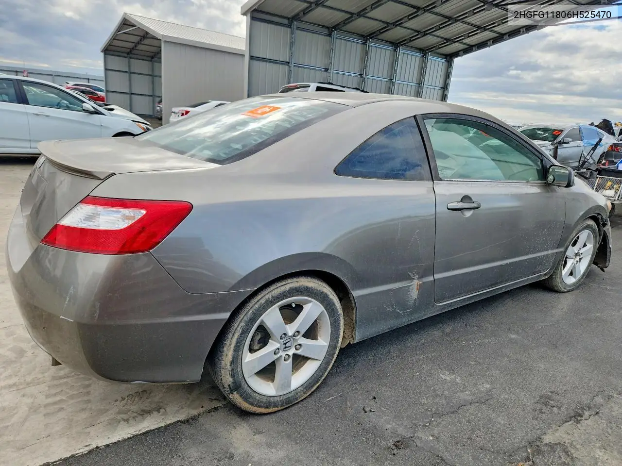 2HGFG11806H525470 2006 Honda Civic Ex