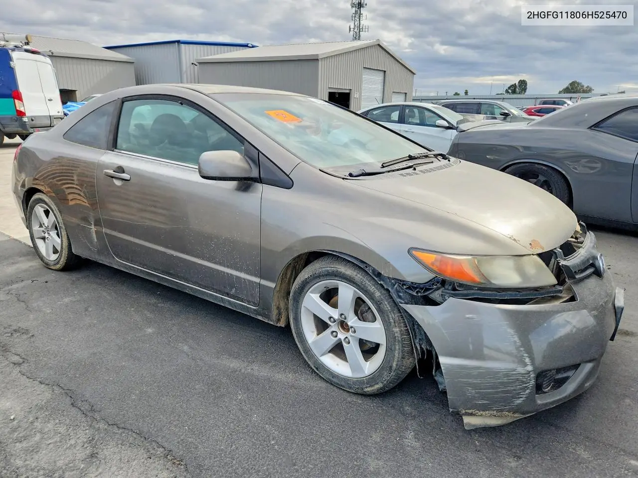 2HGFG11806H525470 2006 Honda Civic Ex