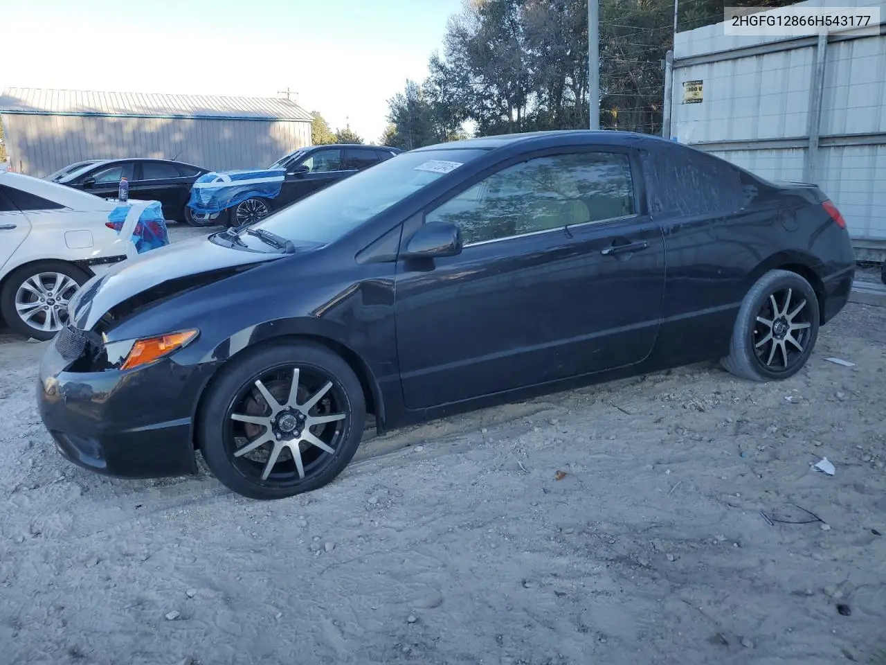 2HGFG12866H543177 2006 Honda Civic Ex