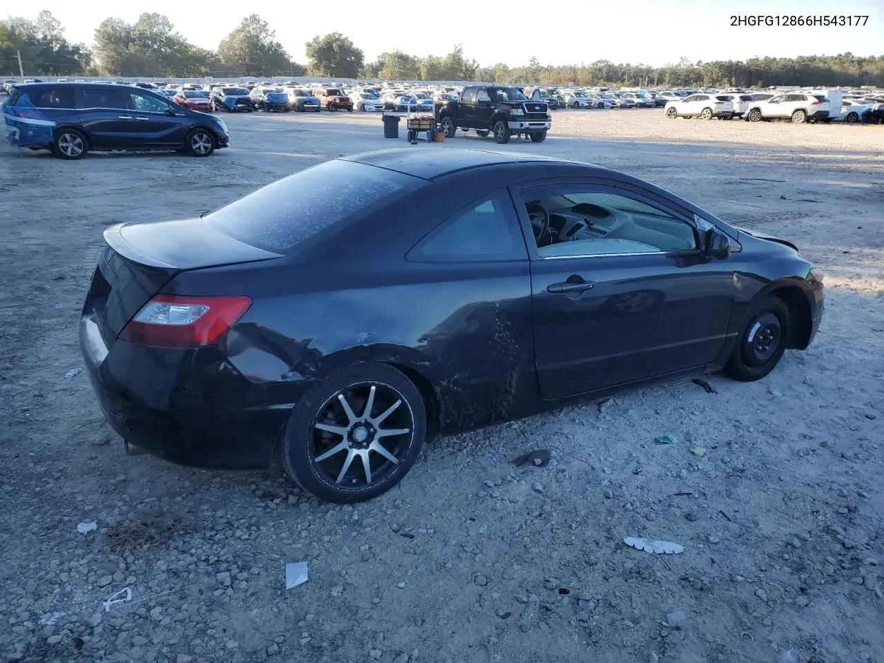 2HGFG12866H543177 2006 Honda Civic Ex