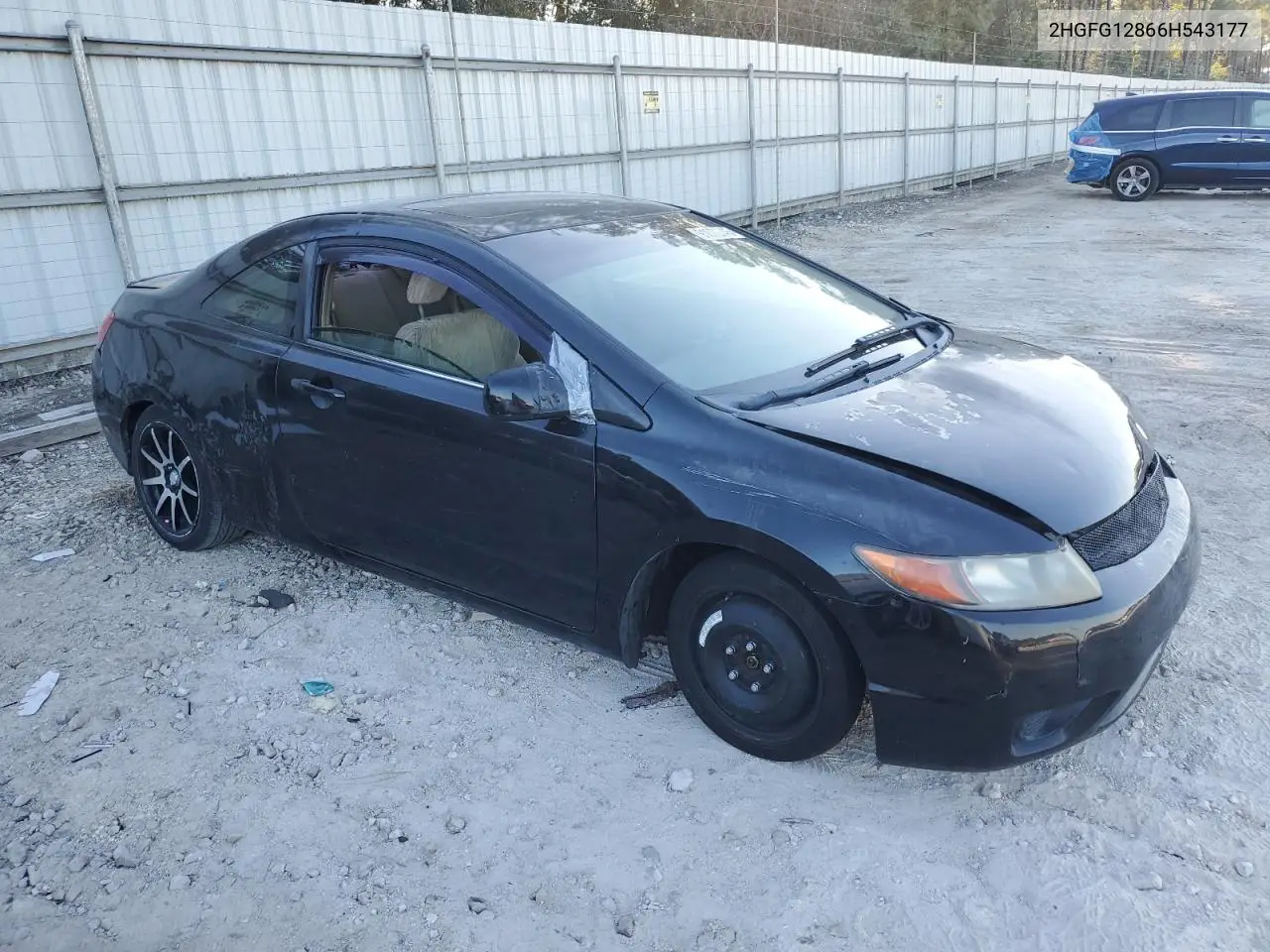 2HGFG12866H543177 2006 Honda Civic Ex