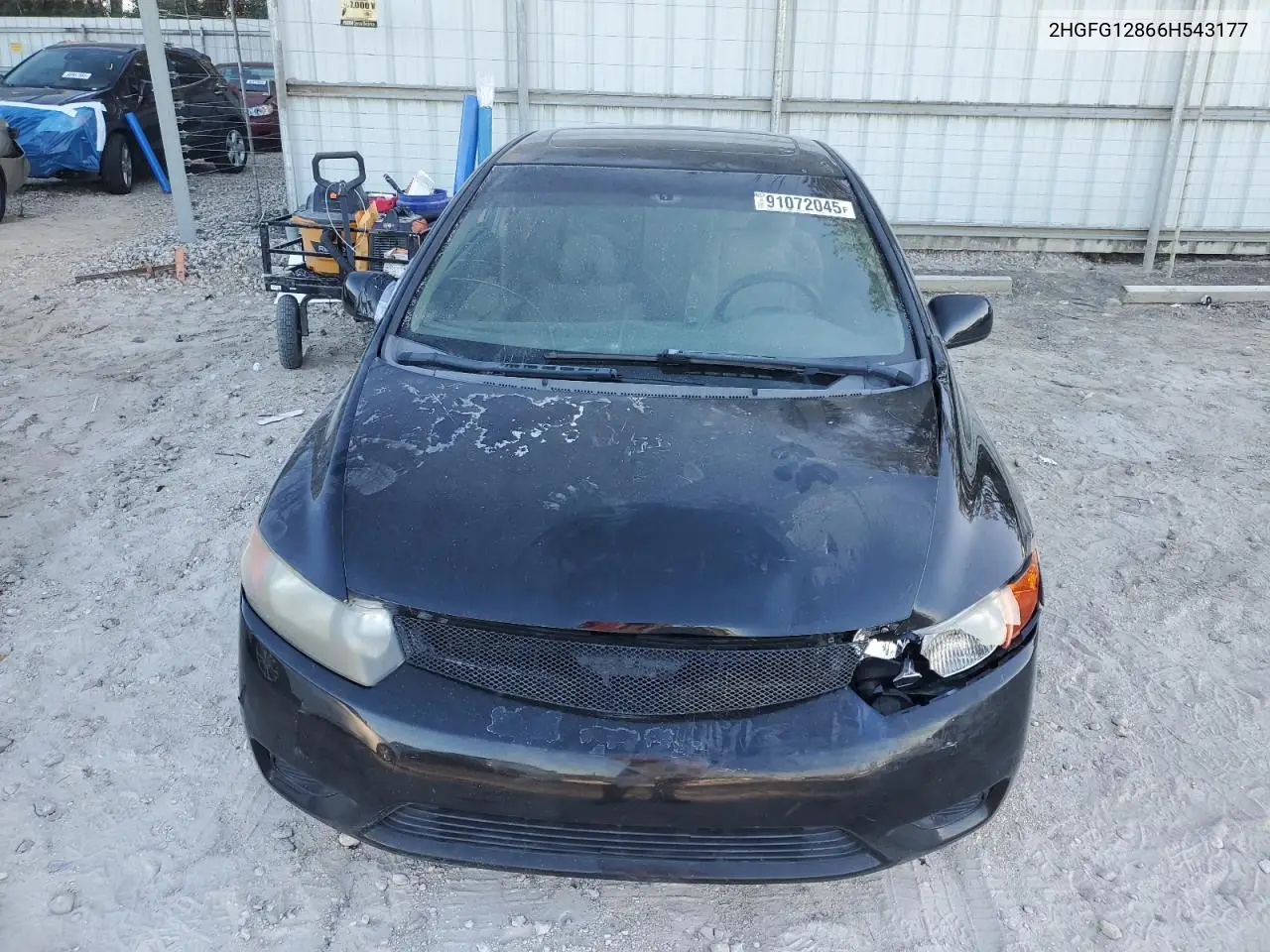 2HGFG12866H543177 2006 Honda Civic Ex