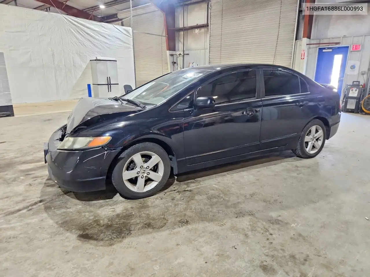1HGFA16886L000993 2006 Honda Civic Ex