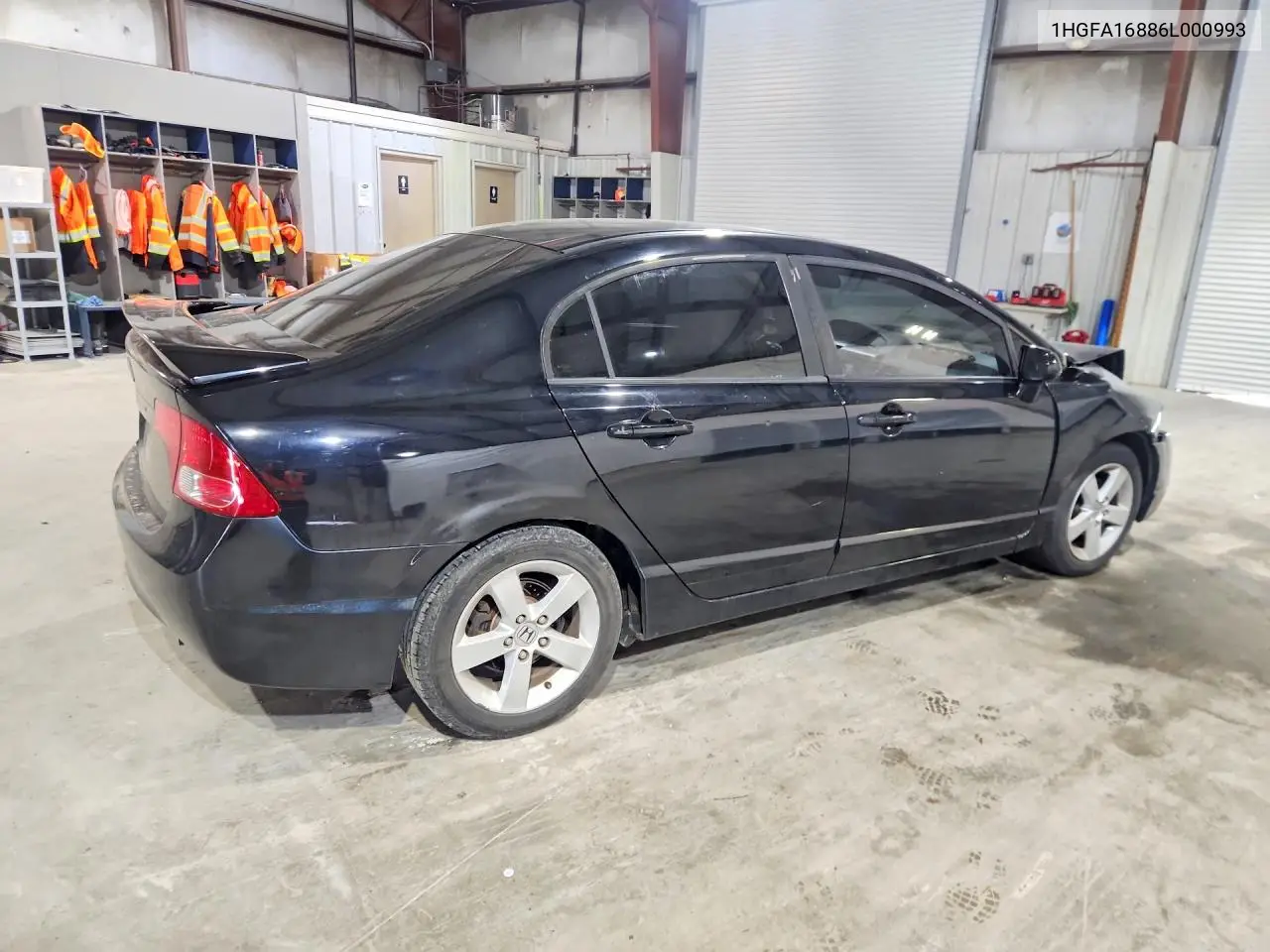 1HGFA16886L000993 2006 Honda Civic Ex
